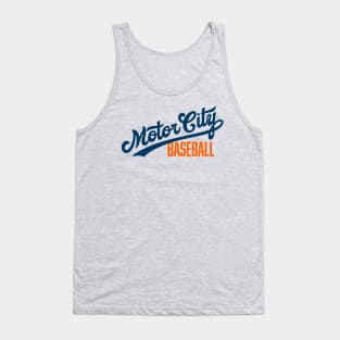 Motor City Baseball Tank Top